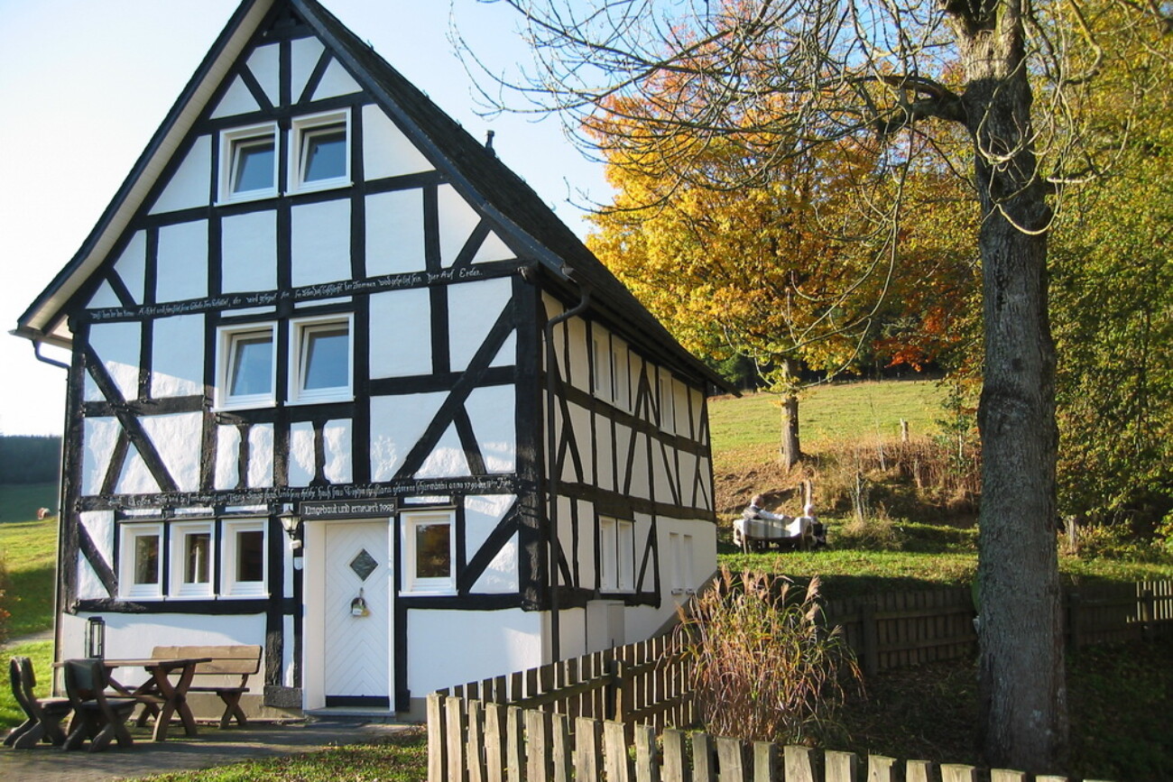Herbststimmung am Ferienhaus