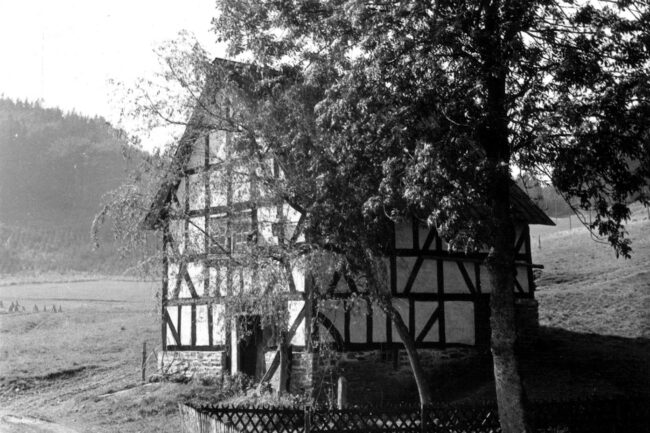 Backhaus mit original Mauer